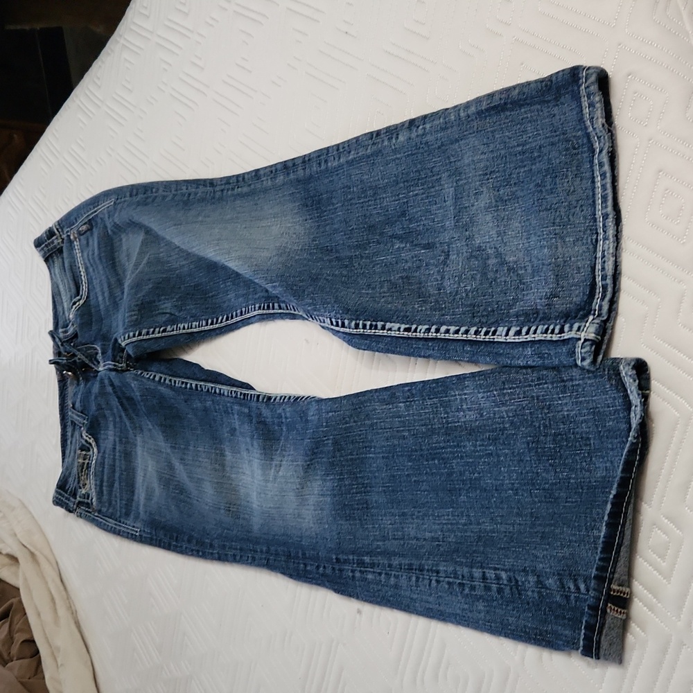 Silver jeans